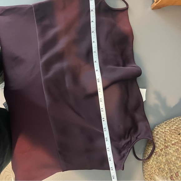 BHLDN Purple Cowl Neck Dress - Picture 14 of 16